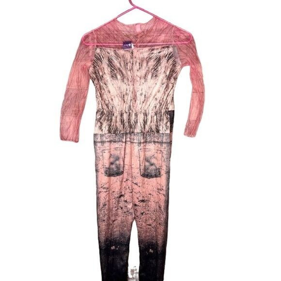 Disney Audrey Descendants 3 Girls Costume‎ one piece suit size L 10-12 - Picture 2 of 8